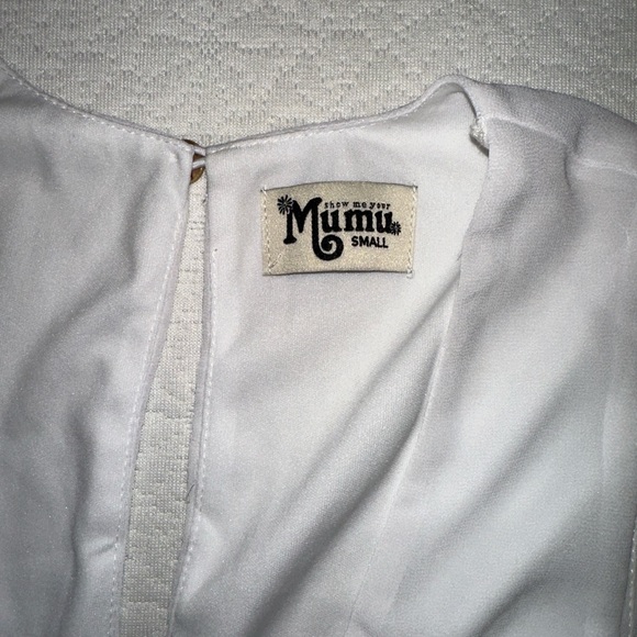 Show Me Your MuMu White Ruffled Romper - Picture 3 of 3